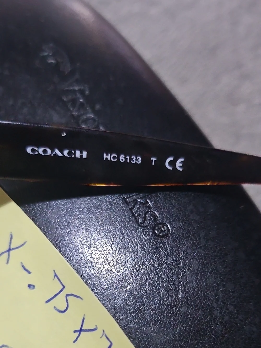 Coach Unisex Perscription Glasses With Perscription And Case